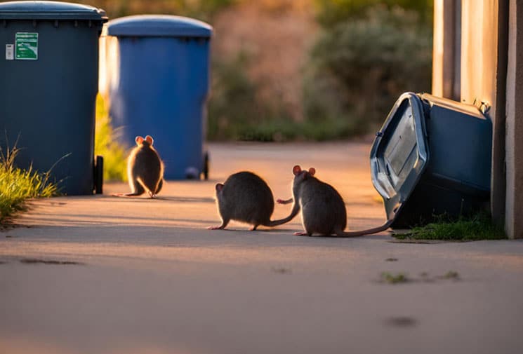 Protéger votre maison ou votre entreprise contre l’intrusion de rats : poubelles
