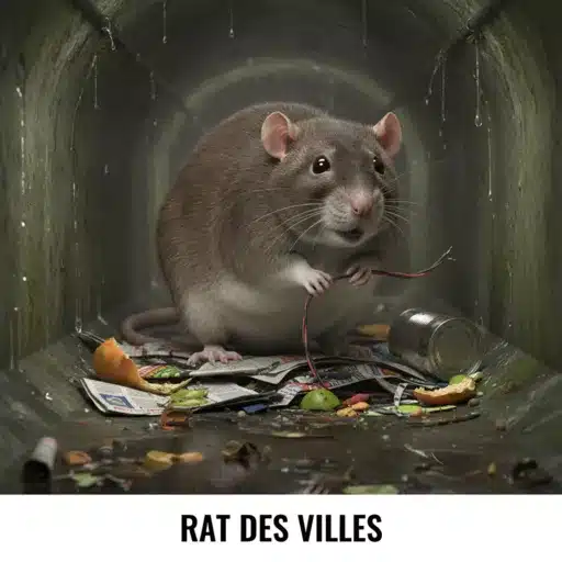 rat-des-villes rat des villes égouts
